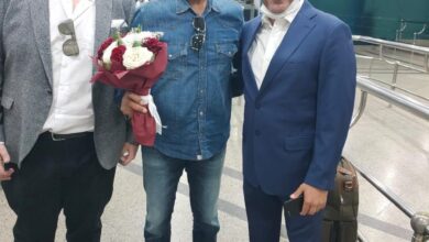 Photo of الرجاء المغربي فى استقبال رسمي من  بيراميدز فى مطار القاهرة